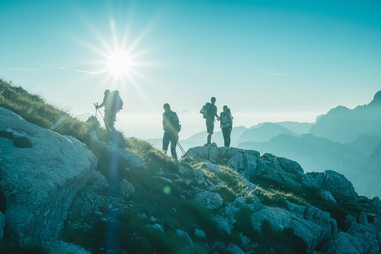 mountain hiking snacks